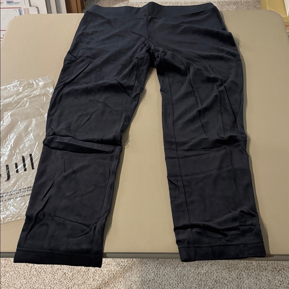 J. Jill Women’s Velour Black Pants NWT Size SP